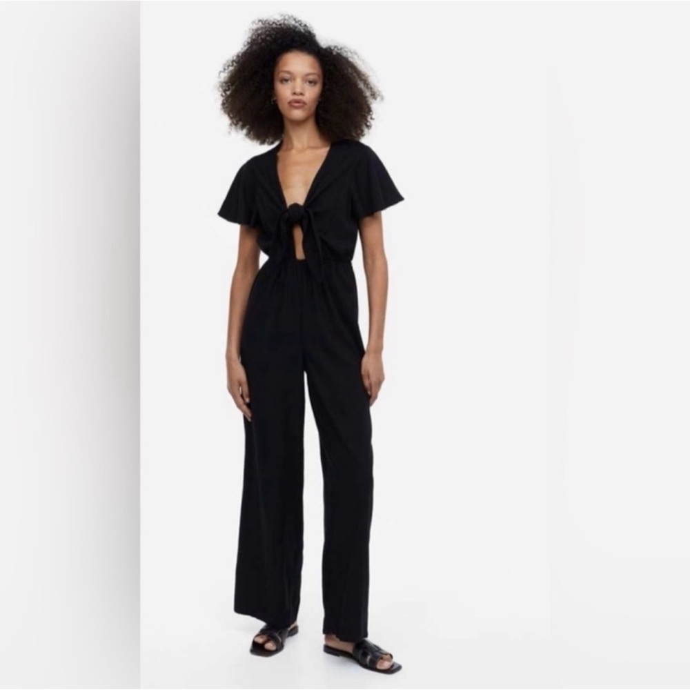 H&M Chest Tie Jumpsuit